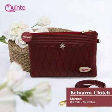 Tas Selempang Wanita Sling Bag Keinarra Clutch By Tas Quinta Tas Selempang Remaja High Quality Merah