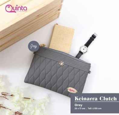 Tas Selempang Wanita Sling Bag Keinarra Clutch By Tas Quinta Tas Selempang Remaja High Quality ABU-A