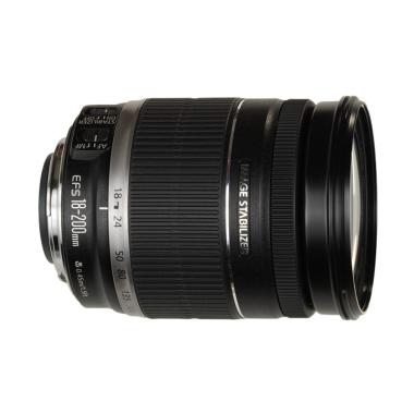 Canon EF-S 18-200mm F3,5-5,6 IS Lensa Kamera - Black