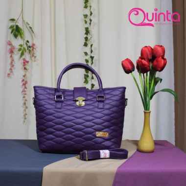 Tas Wanita High Quality By Quinta Keianarra ToteBag Tas Pesta Wanita ungu