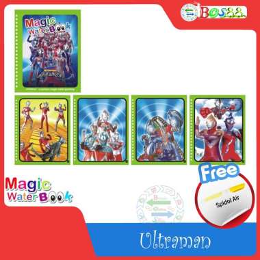 SOUVENIR BUKU MAGIC water BOOK / DOODLE BOOK / MAGIC buku menggambar / MAINAN ANAK REUSABLE BOOK (Ul