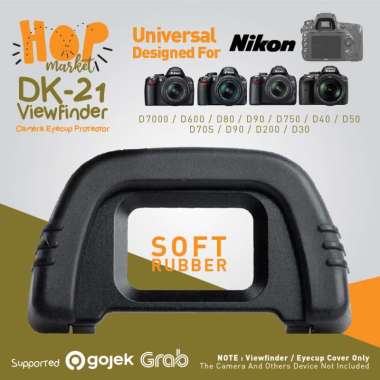 Viewfinder NIKON DK-21 EyeCup Eye Piece Cup for Kamera DSLR D610 D750 D600 D80 D90 D7000 D7100 Etc B