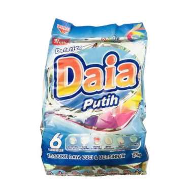 Promo Harga Daia Deterjen Bubuk Putih 2700 gr - Blibli