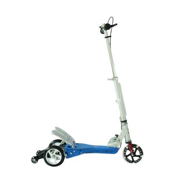 Ocean Toy RMB Alloy Base Skuter Pedal Injak - Biru