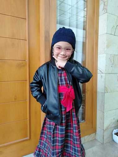 Jaket Anak Branded - Jaket Anak Lucu - Jaket Boboiboy Semi Kulit Jk-68 Jaket Motor S Hitam