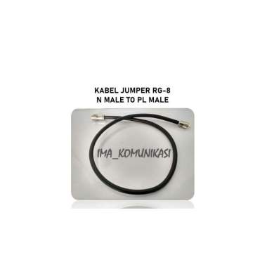 KABEL JUMPER. RG-8 N MALE TO PL MALE 1METER