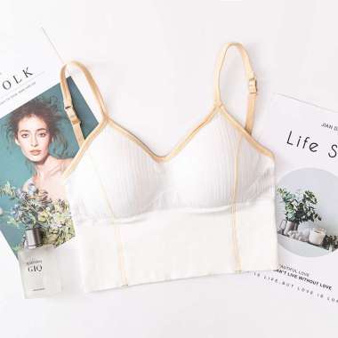 OEM ONE - P66 - P68 BH / Bra Baju Wanita Tanpa Kawat Bahan Halus Pakaian Dalam Bralette / Bra Push U
