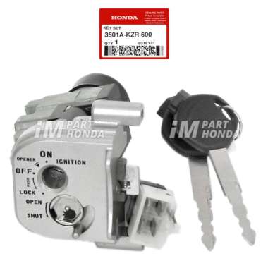 AHM 3501A-KZR-600 Key Set Kunci Kontak Vario 125 Old Lama Non ISS 2012 - 2014