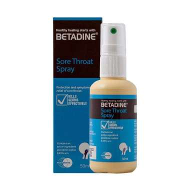 BETADINE Sore Throat Spray [50 mL]