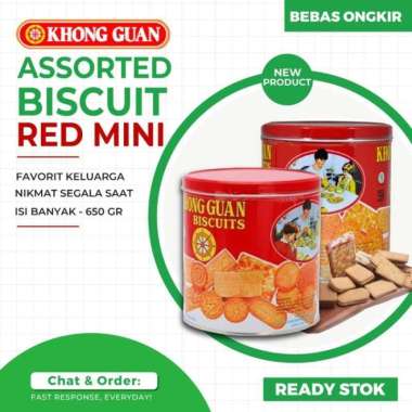 Biskuit Khong Guan Kaleng Kecil 650 gr biskuit lebaran parcel new
