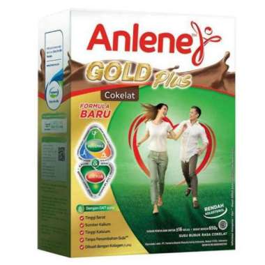 Promo Harga Anlene Gold Plus Susu High Calcium Cokelat 650 gr - Blibli