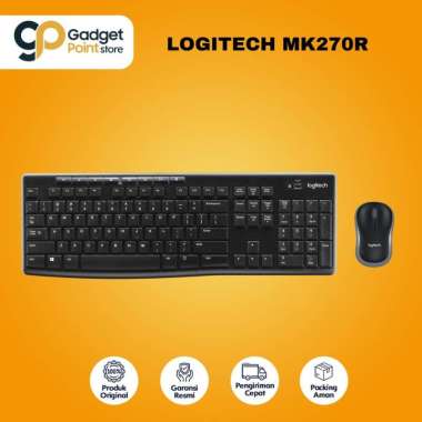 Logitech MK270 Wireless Keyboard & Mouse Set