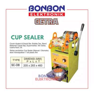 GETRA SC-D8 Cup Sealer Manual