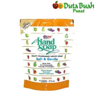 DUTA BUAH PUSAT Yuri Hand Soap Orange (375ml)