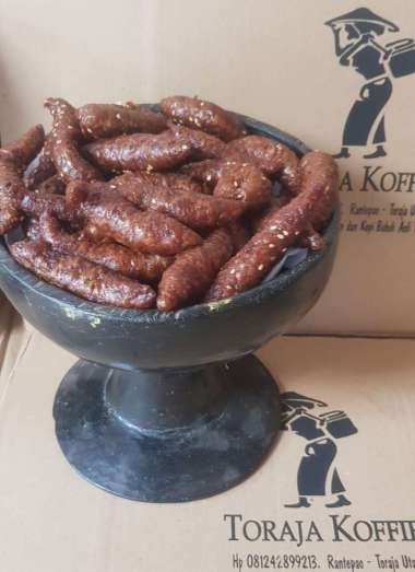 Toraja khas kue Deppa TORI Terbuat dari Gula Aren dan Beras Ketan organik 500 gr