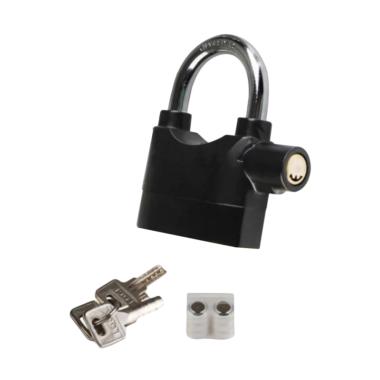Gembok Alarm Motor - Hitam 12 CM
