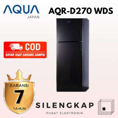 Kulkas 2 Pintu Aqua 270 WDS Garansi Resmi