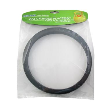 "Hercules" Rubber Tatakan Alas Tabung Gas [5.5 Kg] Black