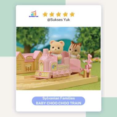 Jual Sylvanian Baby Train Original 