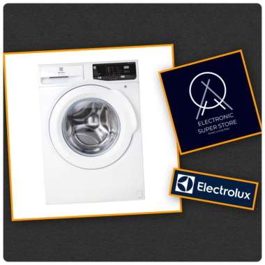 MESIN CUCI FRONT LOADING 8KG ELECTROLUX EWF8005EQWA ULTRA ECO LOW WATT Warna Putih