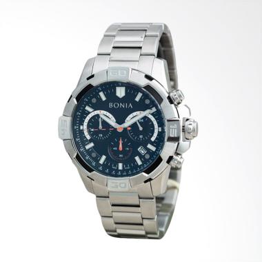Bonia Jam Tangan Pria - Silver [B10140-1332C]