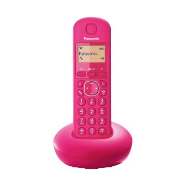 Telepon Wireless Panasonic KX-TGB21 ... eless Rumah Kantor - Pink