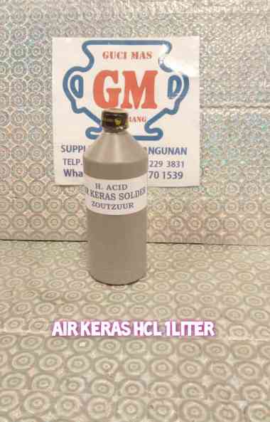 Air keras HCI Kemasan Botol 1Liter