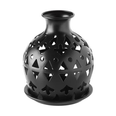 Ikea Sommar Lentera untuk Lilin Kecil - Hitam