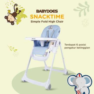 BabyDoes Highchair Snacktime /Kursi Makan Bayi green