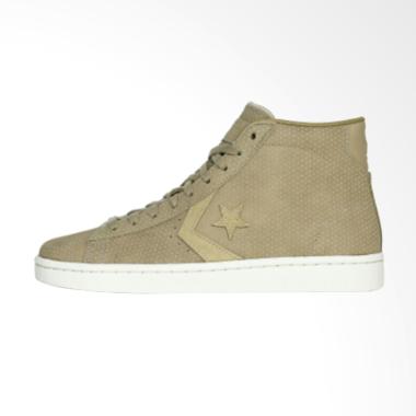 Converse 76 Mid Vintage Sepatu Sneakers Pria - Khaki