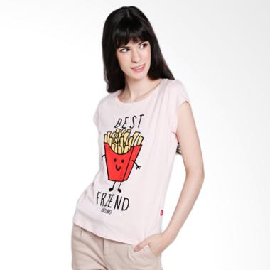 3 Second Ladies 1404 114041722 T-Shirt Atasan Wanita - Pink