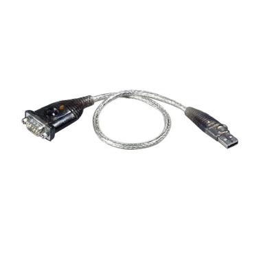 Aten UC232A USB to RS-232 Serial Adapter [35 cm] Black