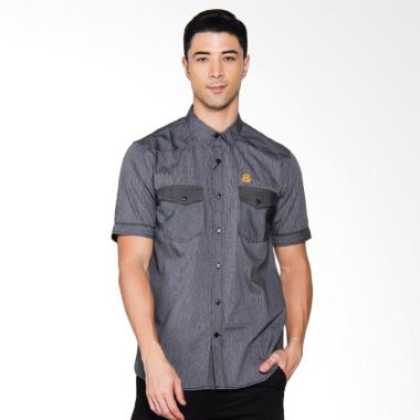 Johnwin Regular Fit Motif Garis Kem ...  [ASH.670.W880.535.C S/S]