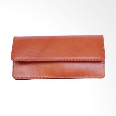 Kenes Leather Tere Dompet Wanita - Tan