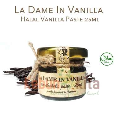 La Dame in Vanilla Halal Vanilla Paste 25 ml