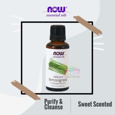 NOW Essential Oil Lemongrass 30ml