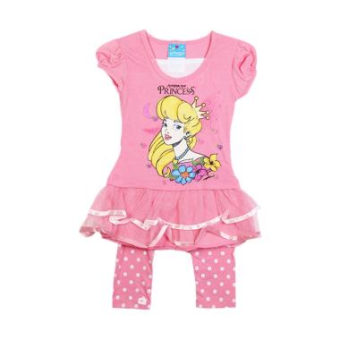 Millenia PC SET 08 Princess Series Setelan Anak Perempuan - Pink