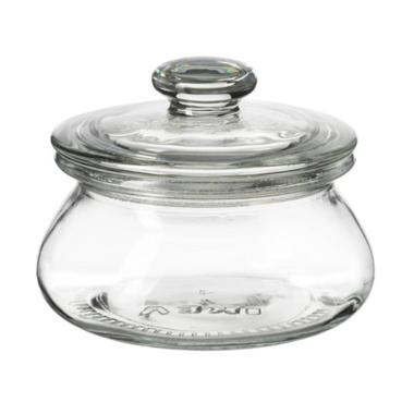 Ikea Vardagen Jar with Lid Toples Kaca Dengan Penutup - Transparent