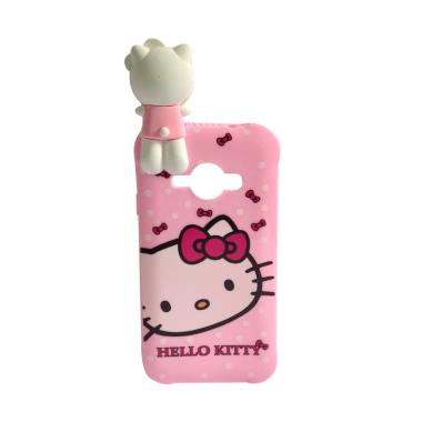 Case Papa 3D Karakter Hello Kitty S ... for Samsung J1 Ace - Pink