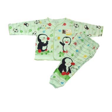 ARTHUR & AMIE A&A Pinguin Babyandki ... yama Panjang Bayi - Hijau