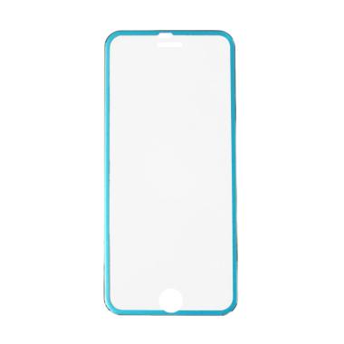 QCF Tempered Glass Ring Besi Alumin ... ch Pelindung Layar - Biru