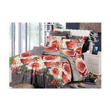 Rosewell Clarissa Microtex Disperse Set Sprei dan Bed Cover