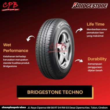 Bridgestone New Techno Tecaz 185/65-R15 Ban Mobil
