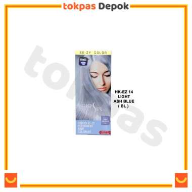 Cat Rambut / Pewarna Rambut Diosys EE-ZY Permanent Hair Colouring Set 100 ml Light Ash Blue 14