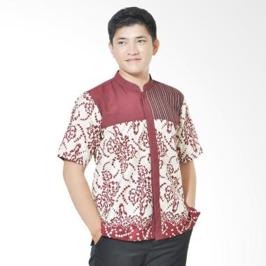 Mirtazani Iswah Saif Koko Bju Muslim Pria - Maroon