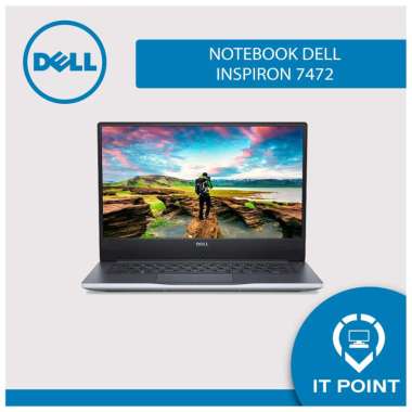 DELL INSPIRON 7472 I5-8250U 8GB 1TB + 128GB NVIDIA MX150 W10 HOME - GREY Grey