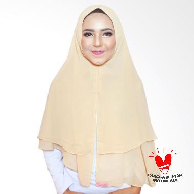 Quillavers Khimar Raisha Jilbab Instan - Cream