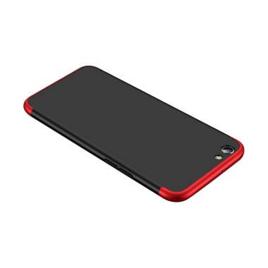 OPPO F3 Armor Full Cover Matte Hard Case - Hitam Merah