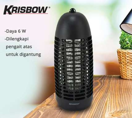 krisbow mosquito killer lampu perangkap nyamuk