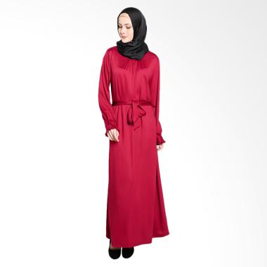 Elzatta Nazlea Gamis Muslim - Maroon